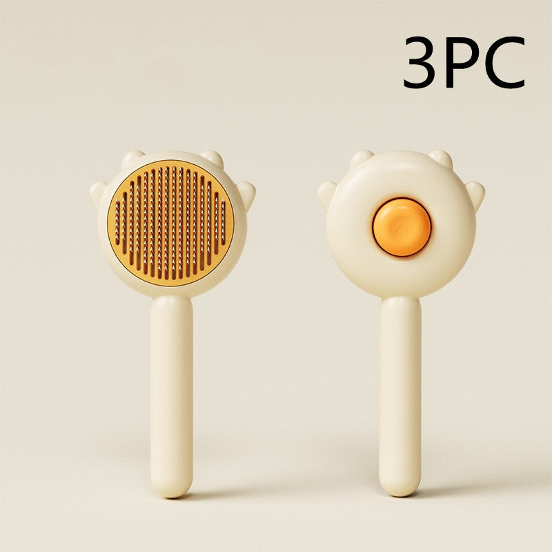 🌟 Brosse de Massage pour Animaux – Détente et Soin au Quotidien