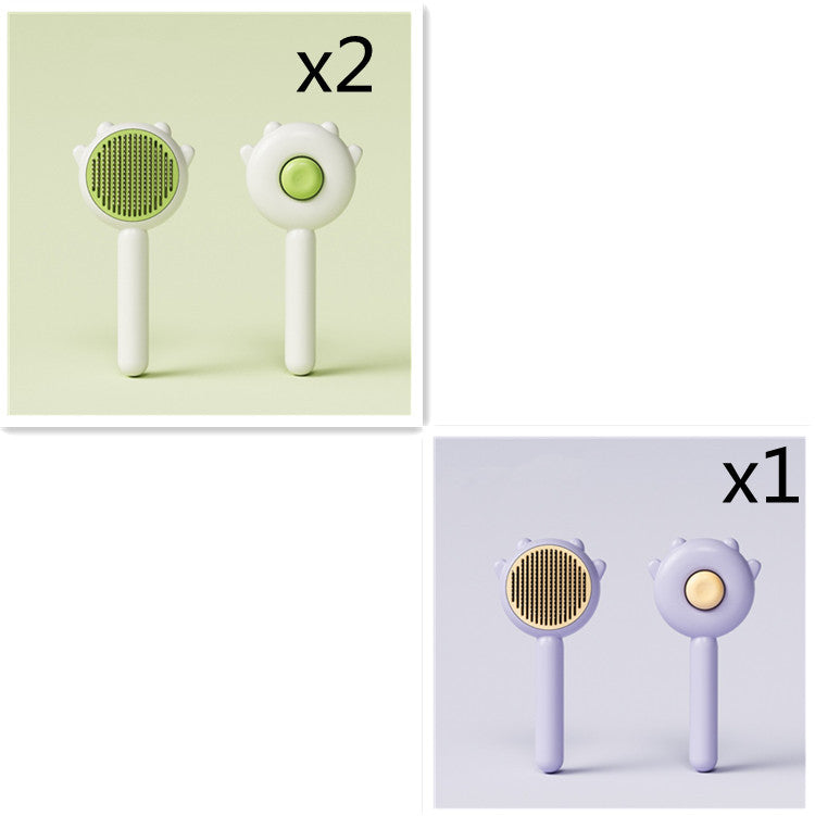 🌟 Brosse de Massage pour Animaux – Détente et Soin au Quotidien