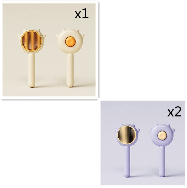 🌟 Brosse de Massage pour Animaux – Détente et Soin au Quotidien