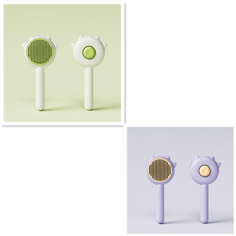 🌟 Brosse de Massage pour Animaux – Détente et Soin au Quotidien