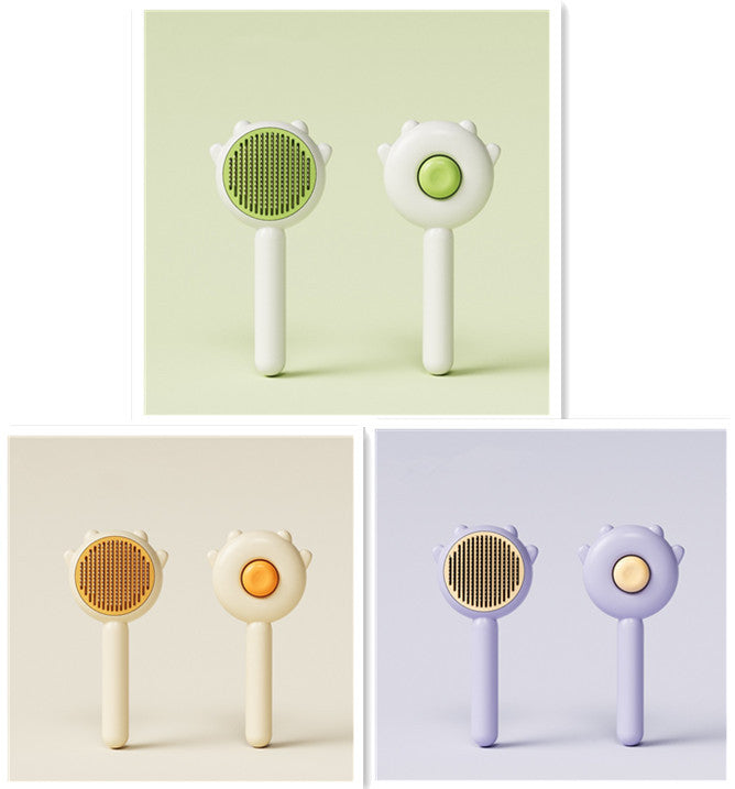 🌟 Brosse de Massage pour Animaux – Détente et Soin au Quotidien