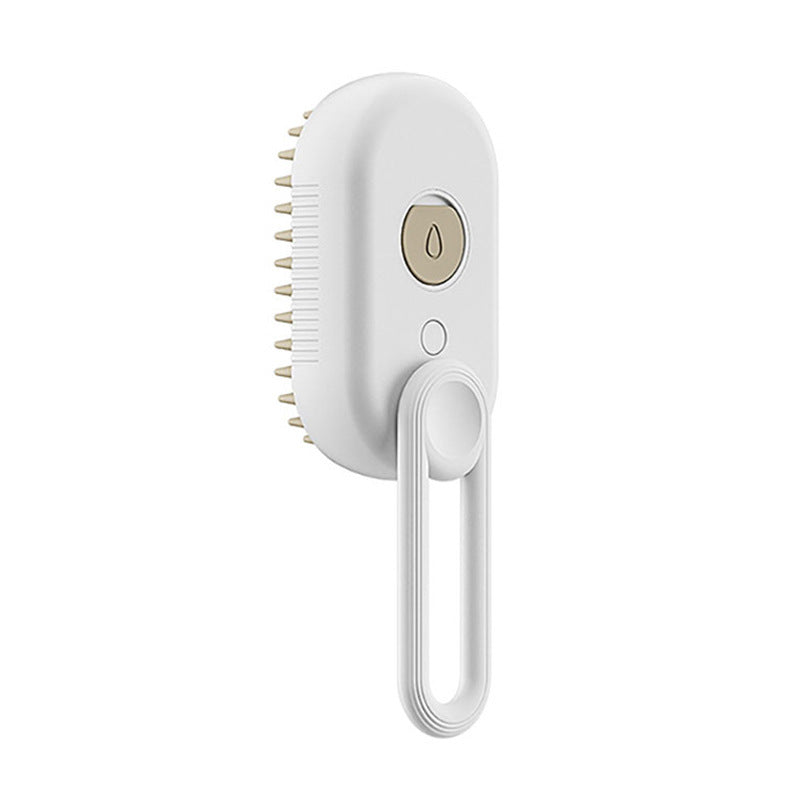 🌟 Brosse Vapeur 3-en-1 pour Animaux – Nettoyage, Démêlage et Massage